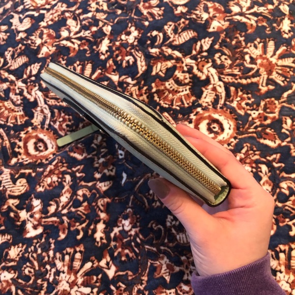 Mint green Kate Spade wallet - Picture 3 of 5